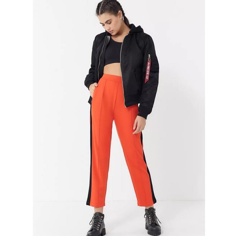 Urban Outfitters Tess Tricot Tapered Track Pants